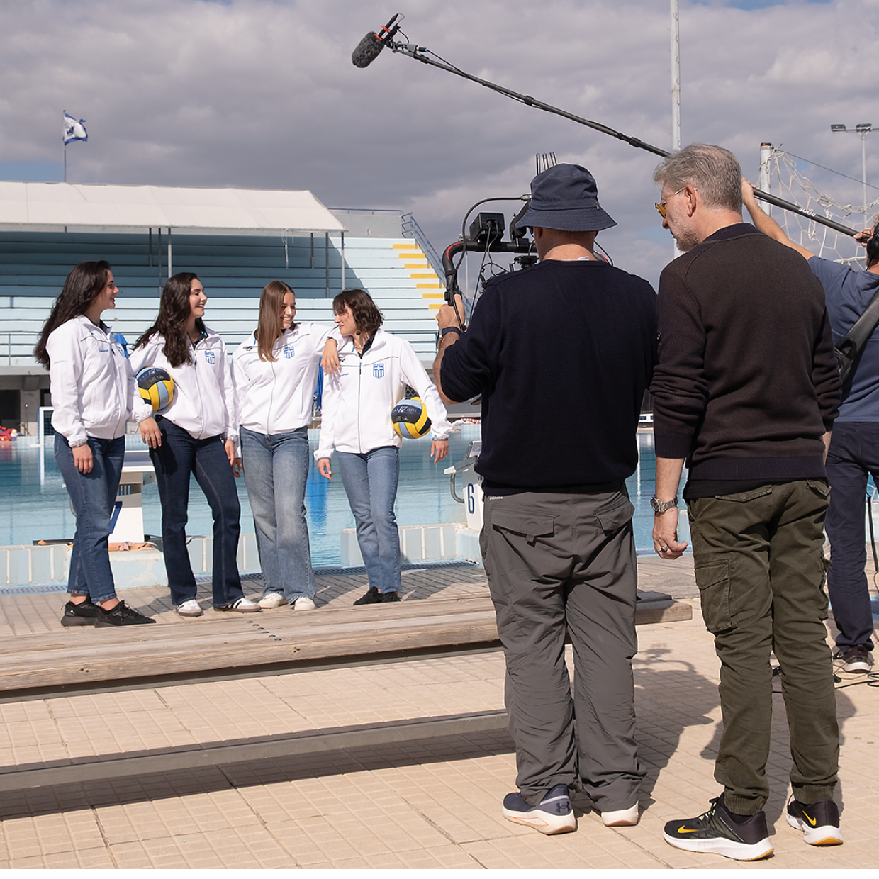 Behind the scenes